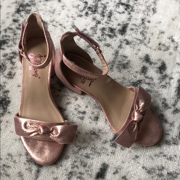 rose gold shoes size 13